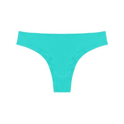 China Anti-Bacterial plus size Bonded Seamless sexy underwear For women lingerie Bikini colorful ladies panties for sale