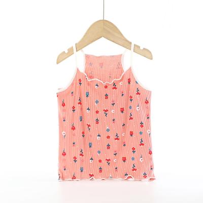 China Breathable High Quality Girl Sleeveless Vest Sexy Fashion Vest for Girl for sale