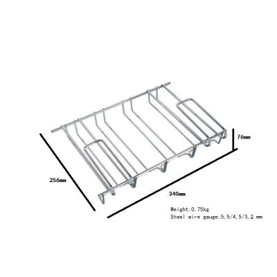 China Sustainable Steel Metal Wire Storage Easy Hanging Rack Under Shelf Stemware Rack for sale