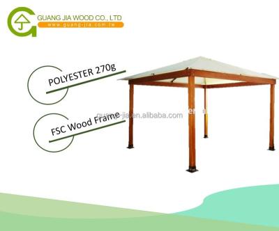 China Luxury Wooden Garden Gazebo for sale