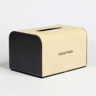 China CLASSIC Most Popular Leather Tissue Box Creative House Decorative Tissue Box For Restaurant for sale