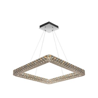 China 80lm/w New Product Indoor Decoration Home Villa Club Acrylic Square LED Pendant Light for sale