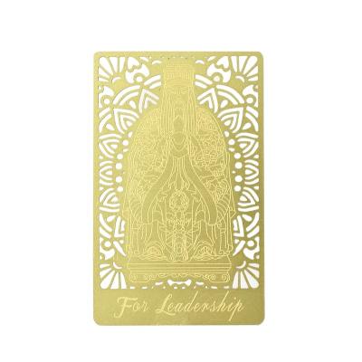 China Metal GUI Ren Jade Emperor Gold Metal Card for Leadership for sale