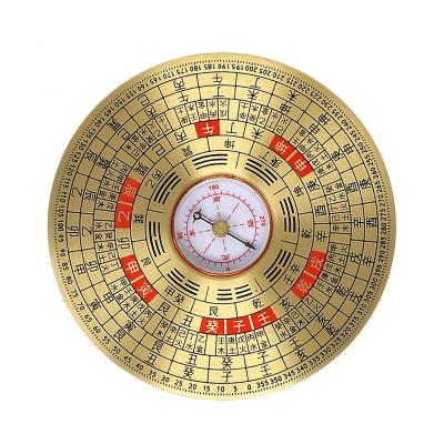 China Colorful Feng Shui Feng Shui Metal Luo Pan Tool Compass for sale