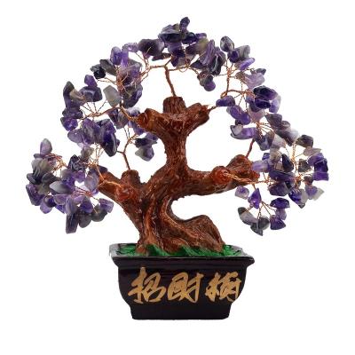 China Chinese Chinese Crystal Cure Amethyst Money Tree for sale