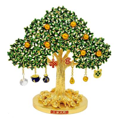 China Auspicious Tradition Prosperity Tree Good Luck Decoration TRIGGER Statue for sale