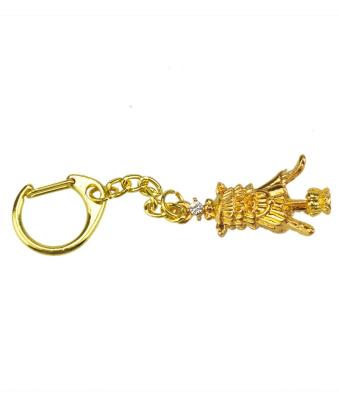 China Metal Victory Banner Amulet Metal Keychain for sale