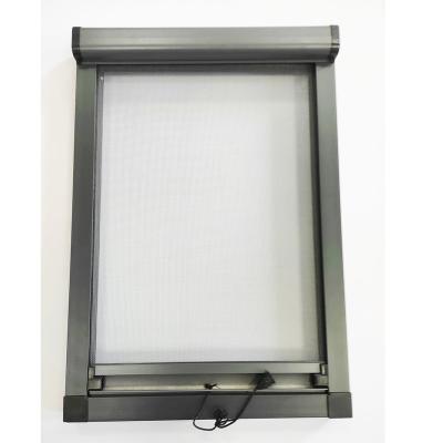 China Hot Selling Black Anti Windows Customized White Green Gray Screen Self Closing Roll Products Fiberglass Mosquito Netting for sale