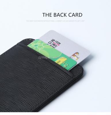 China Business Reap 6807 Leather Material Credit and Business Card Holder Card Holder ID Card Holder for sale