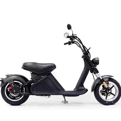 China 1500w 60V20AH powerful adult lithium battery fat tire safe and realiable unisex electric scooter citycoco for sale