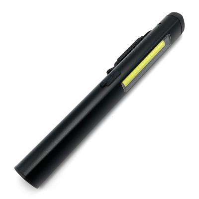 China Industrial Rechargeable Aluminum Pen Light with UV and Laser Working Light for sale