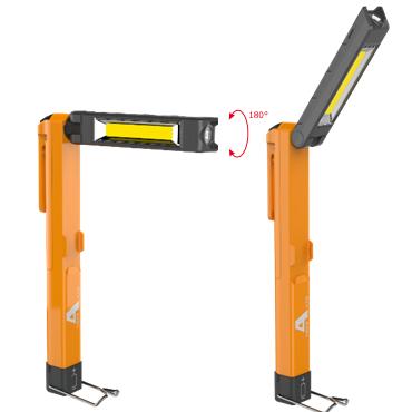 China Industrial Hot Sale 2 Axis Rotating COB 250LM Portable Work Light for sale