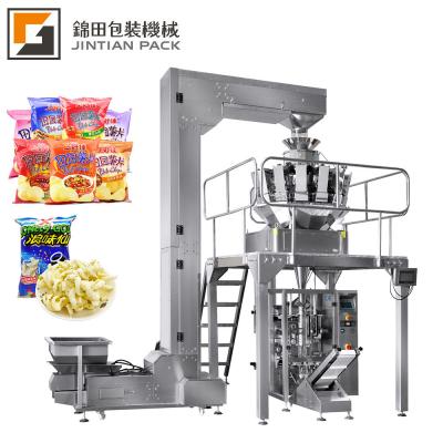 China Food Large Capacity Bakery Vertical Gusset Bag Packaging Machine For Snacks for sale