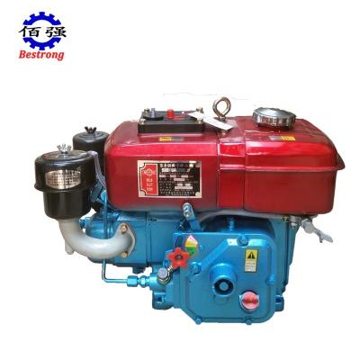 China High Quality Agriculture Water Cooled Machinery Small Cylinder 4HP Single Cylinder 4 Stroke Diesel Engine R170 for sale