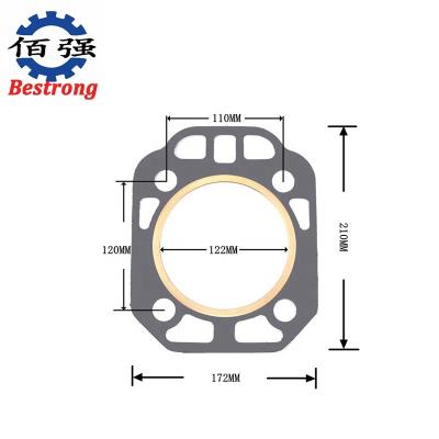 China ZS1115 factory cylinder head gasket for diesel engine for sale