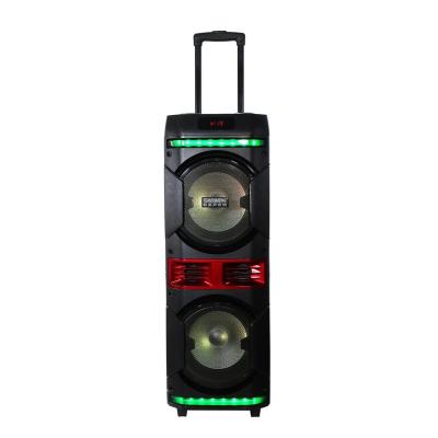 China Dual 15inch DJ Video Boombox Speaker Temeisheng Display Information Audio Speaker for sale