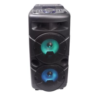 China No Loud 6.5 Inch Portable Karaoke DJ Party Rechargeable Battery Wireless Speaker With Disco Light for sale