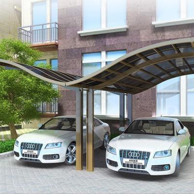 China Aparcamiento de aluminio Parking Shed exterior Patio Carport Protector solar Carport en venta