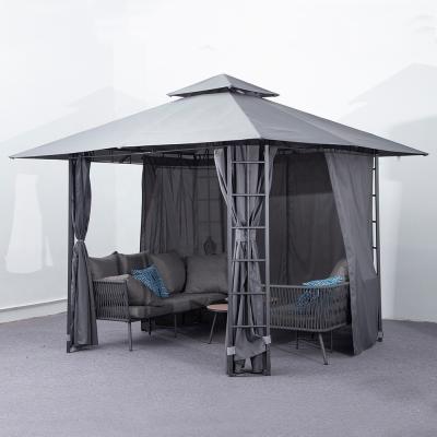 China EFEN Pavillo de aluminio resistente al agua al aire libre Canopy Pergola Patio Solarium Hardtop Jardín Tienda Gazebo en venta