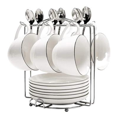 China Modern stainless steel tea cup counter holder for sale