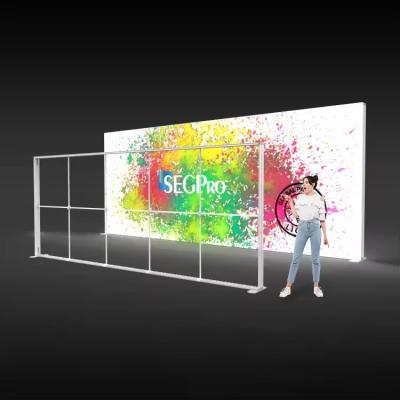 China Freestanding  Seg Light Box Advertising Light Box Easy To Assemble for sale