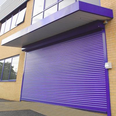 China ZHTDOORS modern kind of roller shutter garage door aluminum roller door automated for sale