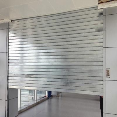 China Rolling Fire Rated Steel Electric Rolling Shutter Doors Steel Fireproof Rolling Shutter Door for sale