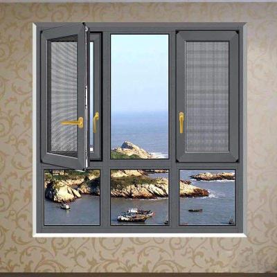 China Swing Aluminum Casement Windows Glass Swing Window With Mosquito Screen for sale