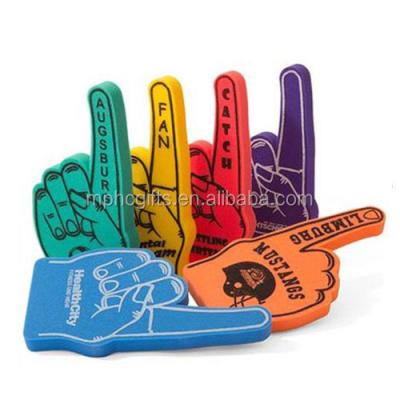 China Popular Promotional EVA Foam CE Fans Cheering EVA PU Sponge Foam Hand Foam Finger for sale