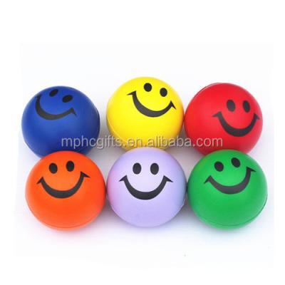 China Soft Toy Customized Promotional Foam Stress Antistress Ball Squeeze Toy PU for sale