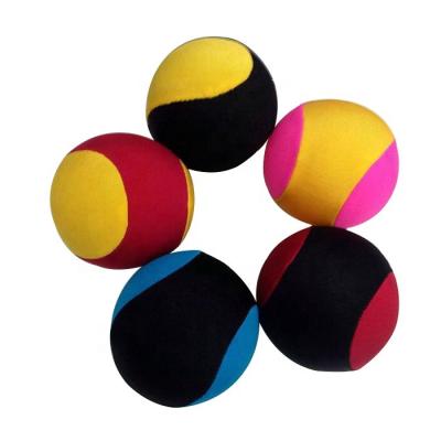 China Sports Toy Hot Sell High Bounce TPR Cloth Wrapped Effort Ball Power Ball Skimming Water Bounce Ball for sale