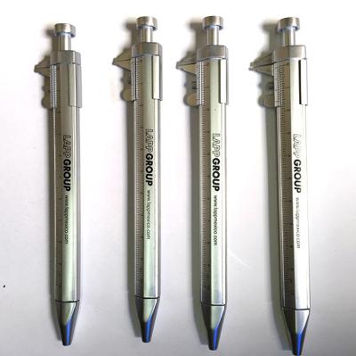 China Creative Novelty Stationery Promotional Pen Caliper Pen Promotional Plastic Tip for sale