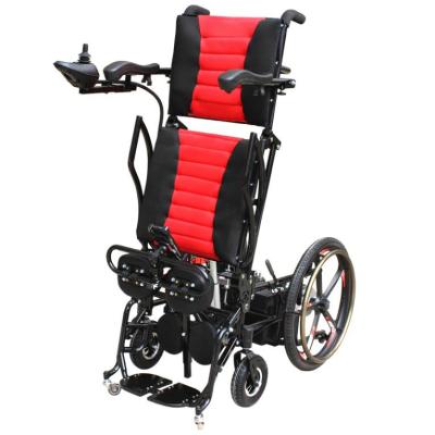 China Sit to stand new product from UJOIN elctric stand up wheelchair power standing wheelchair for sale