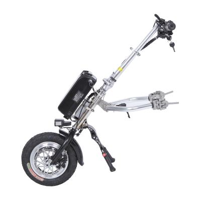 China Detachable Electric Head Handcycle Tricycle Connected Wheelchair Attachment For Handicapped for sale