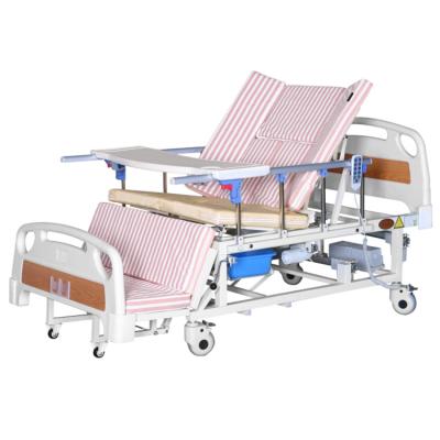 China 5 Functions UJOIN Full 5 Functions Electric Medical Nursing Electric Hospital Bed Electric And Manual for sale