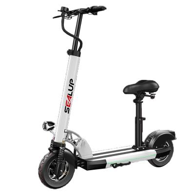 China UJOIN 36V 400W Unisex Motor 35-45KM/H Folding Electric Adult Scooter With Seat for sale