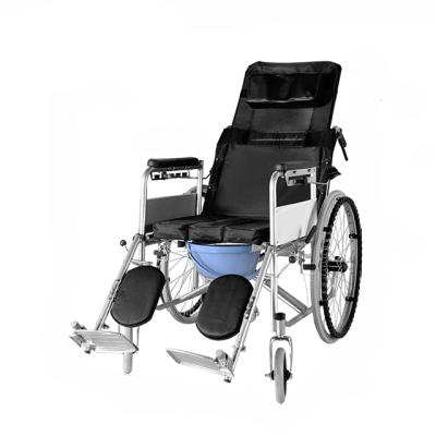 China UJOIN 2022 rehab therapy supplies convenient high back mutifold reclining wheelchair for patients for sale