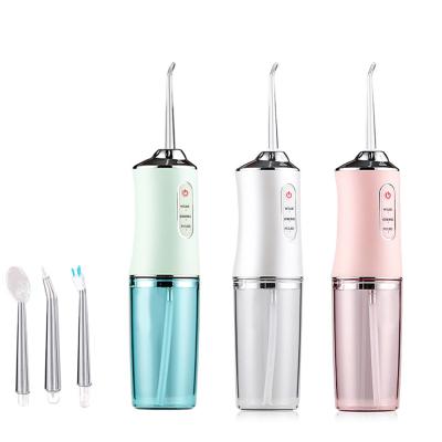 China High Quality Waterproof Oral Car Care Device USB Rechargeable Portable Electric Water Flosser for sale