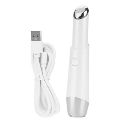 China Anti-Puffiness Mini Beauty Face and Eye Care Vibration Ionic Anti-Aging Ultrasonic Eye Massager Pen for sale