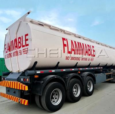 China Heavy Duty Truck Trailer 3 Axles Gasoline Diesel Fuel Price For Fuel Tank Semi Tanker Truck Trailers South Africa for sale