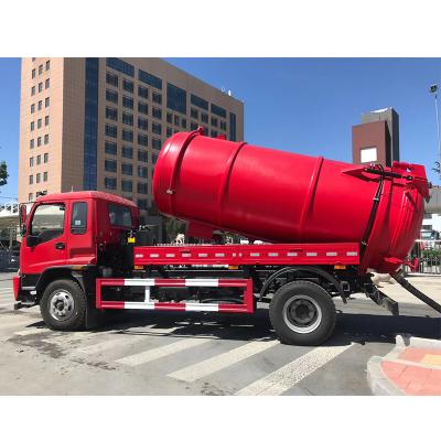 China HOWO 4x2 8M3 Vacuum Sewage Suction Tanker Truck Sewage Suction Tanker Truck for sale