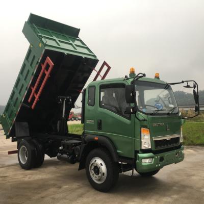 China Sino Aluminum Alloy 4x2 5 Ton Truck Tipper Light Dump Truck for sale