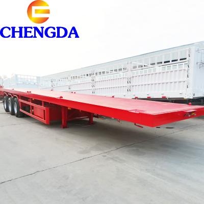 China 12R22.5 Suspension 12R22.5 New Truck Mechanical Container Tractor Trailer Semi Trailer for sale