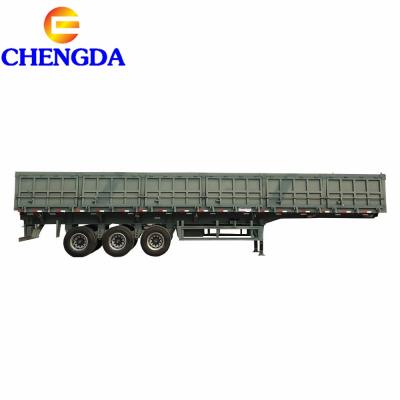 China Truck trailer CHINA Chengda 3 axles rear used dump trucks semi trailer for sale for sale