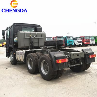 China Howo 420HP HW76 Used 371HP Cabin Truck Tractor For Sale 6800x2496x2958mm for sale