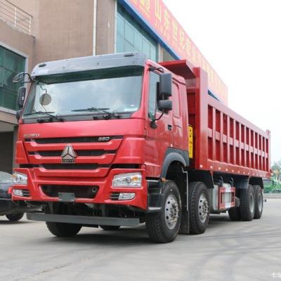 China Heavy Duty 336 371HP HOWO 8*4 8x4 Used Tipper Trucks Dump Truck > 8L for sale