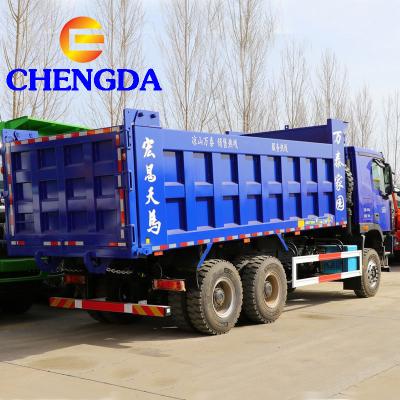 China foton 10 wheel mining tipper dump truck 6 - 8L for sale