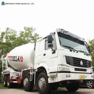 China Road Used 15 CBM SINOTRUK HOWO Cheap Price Cement Concrete Mixer Truck With Pump for sale