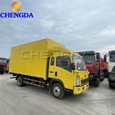 China Sinotruk 4x2 4x4 7500x2500x3200mm Cargo Truck 8 Ton 10 Ton Mini Van Cargo Truck For Sale for sale