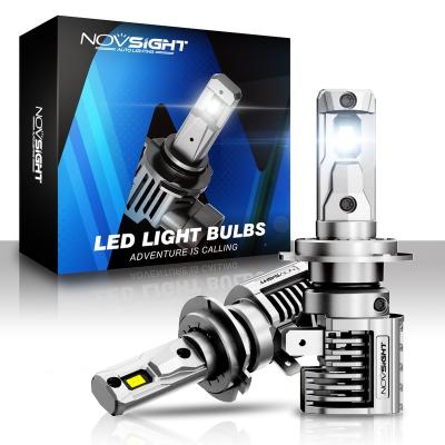 China Novsight N66 universal car high cost effective 120W led headlight bulb h4 led headlight h7 h11 9006 car headlight 9005 led headlight for car for sale